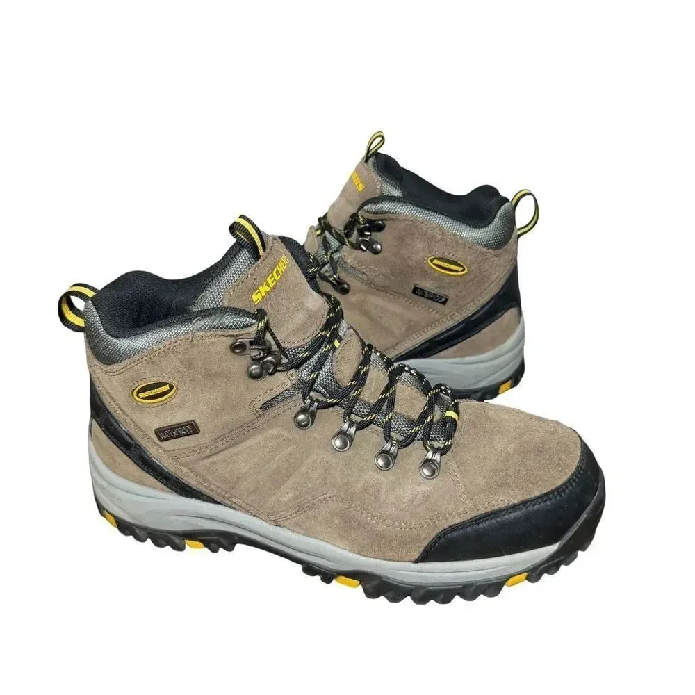 Skechers Men's Tan Hiking Boots size 9